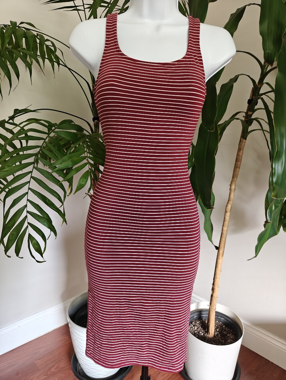 Stripped Maxi Dress